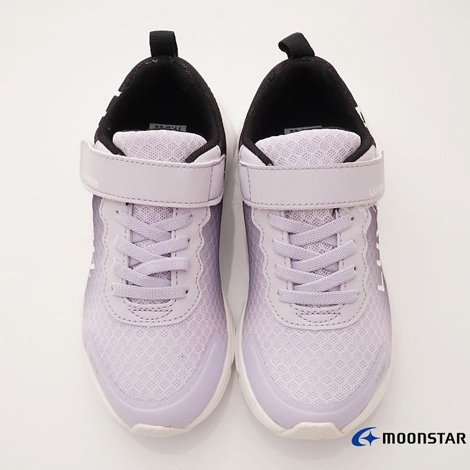 Moonstar日本月星 - LIGHT FOAM 2E競速運動鞋(中大童段)-運動鞋-紫