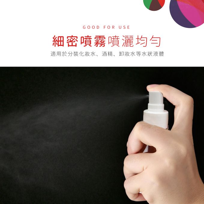 收納王妃 - 迪士尼 Disney 幾何米奇【藝術幾何】真空分裝噴瓶 旅行用分瓶 噴霧式空瓶 30ml