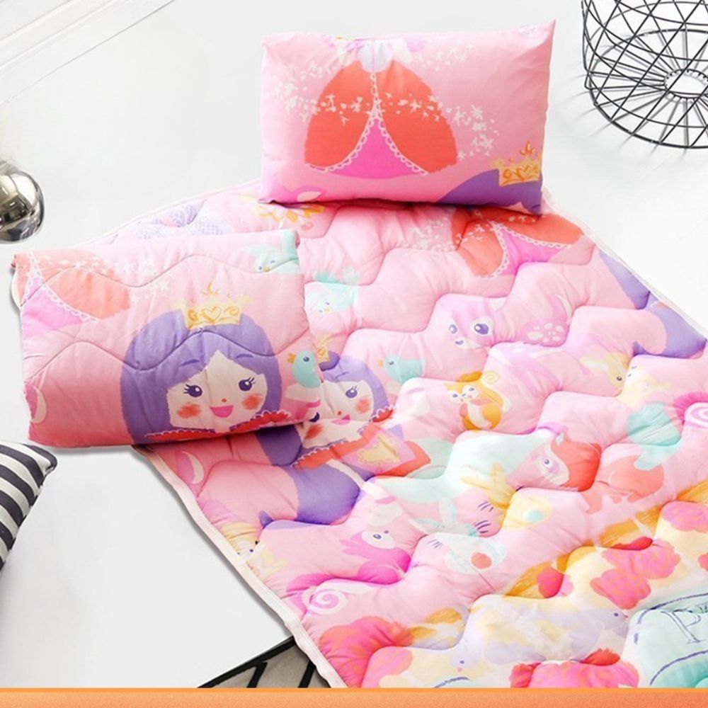 MIT台灣製造兒童睡墊三件組-公主命