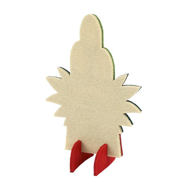 日本代購 - 布製日本新年擺飾-白兔 (W10.6×H8.3×D6.6cm)