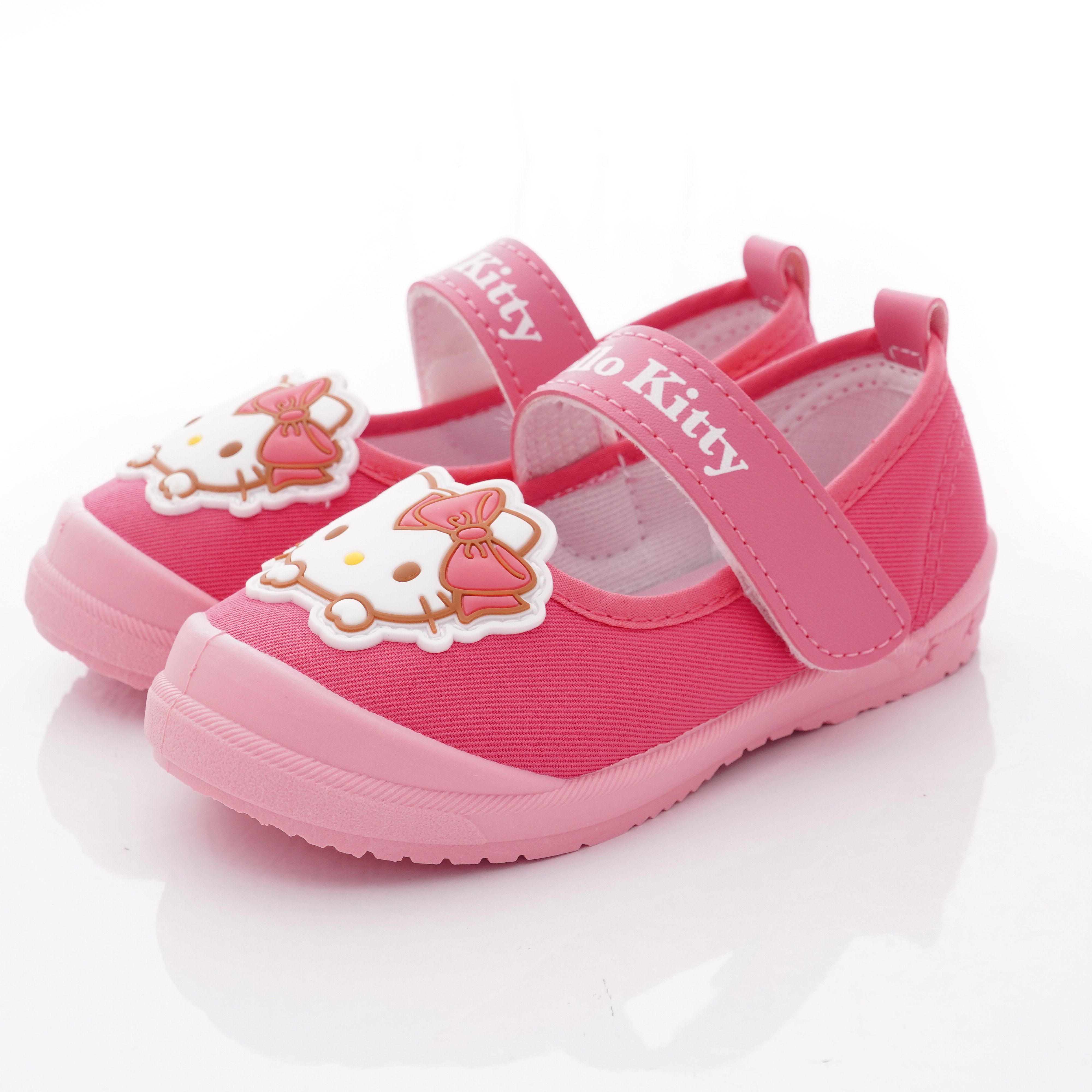HELLO KITTY - 凱蒂休閒室內/外鞋款(中小童段)-桃紅