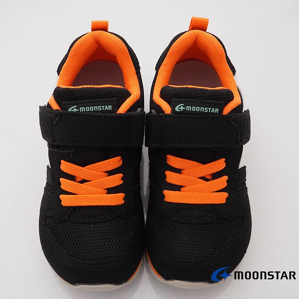 Moonstar日本月星 - 月星HI系列十大機能款(中小童段)-運動鞋-黑