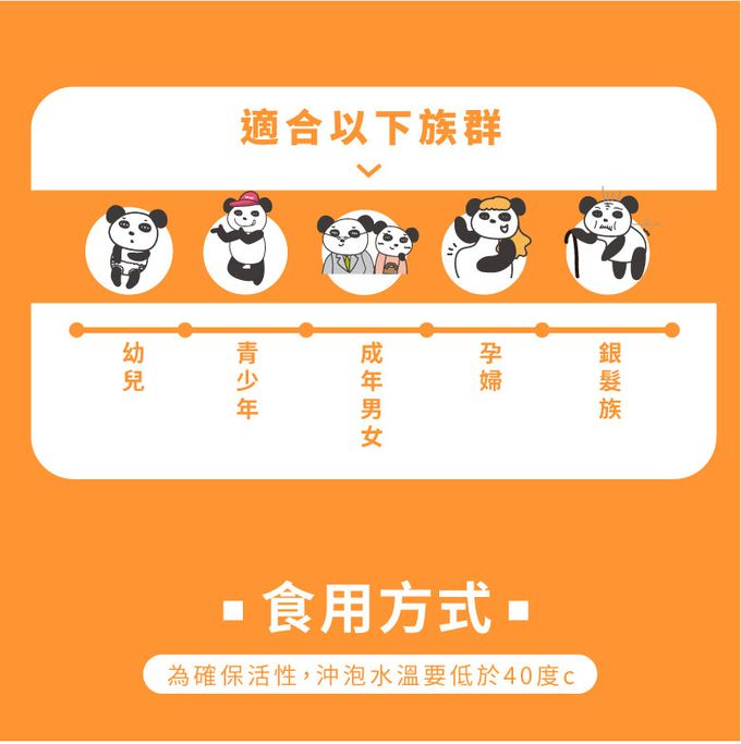 鑫耀生技Panda - 膠原海藻鈣粉 隨手包 (30入)