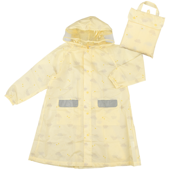 akachan honpo - 雨衣-雲朵-奶油色
