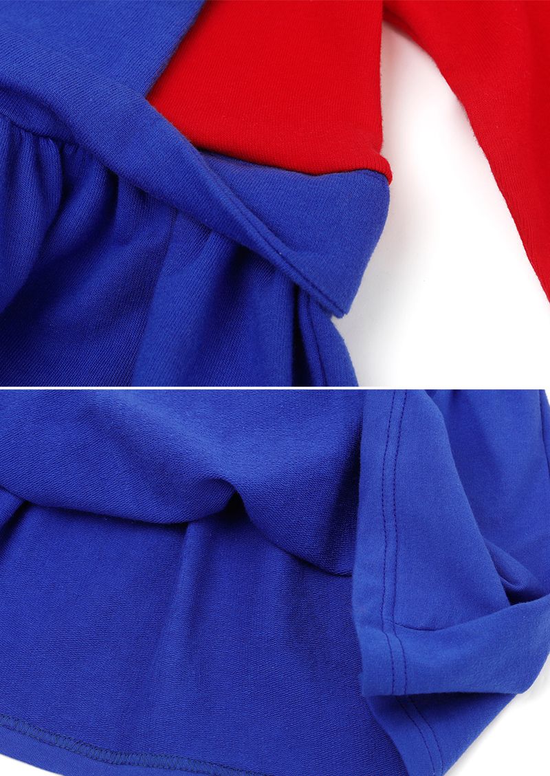 韓國 OZKIZ - 卡通女寶套裝(附帽子)/萬聖節-紅