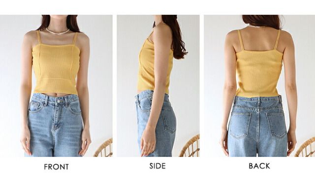 日本 BLUE EAST - 夏日必備彈性貼身細肩帶內搭/上衣-紫