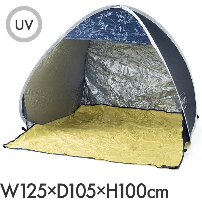 日本代購 - 抗UV秒開帳篷-悠揚花草