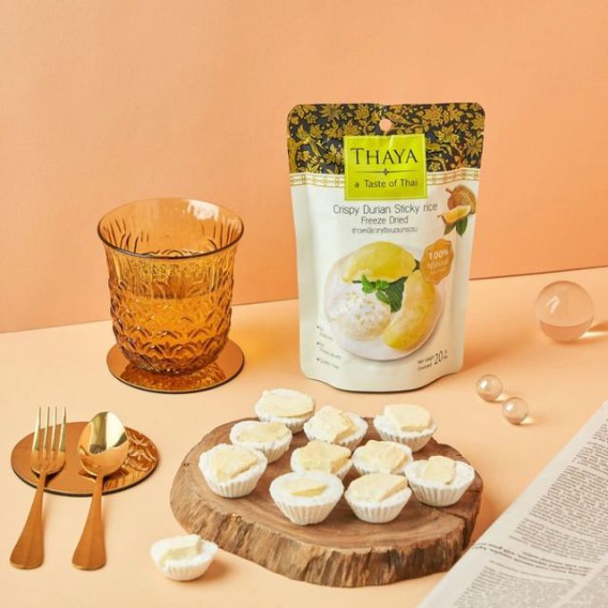 THAYA - 冷凍乾燥榴槤糯米果乾 20g