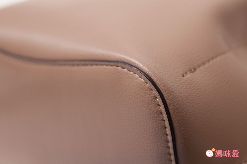 日本 COOCO - 仿皮緞帶造型托特包-海軍藍 (W22*H20*D12cm)