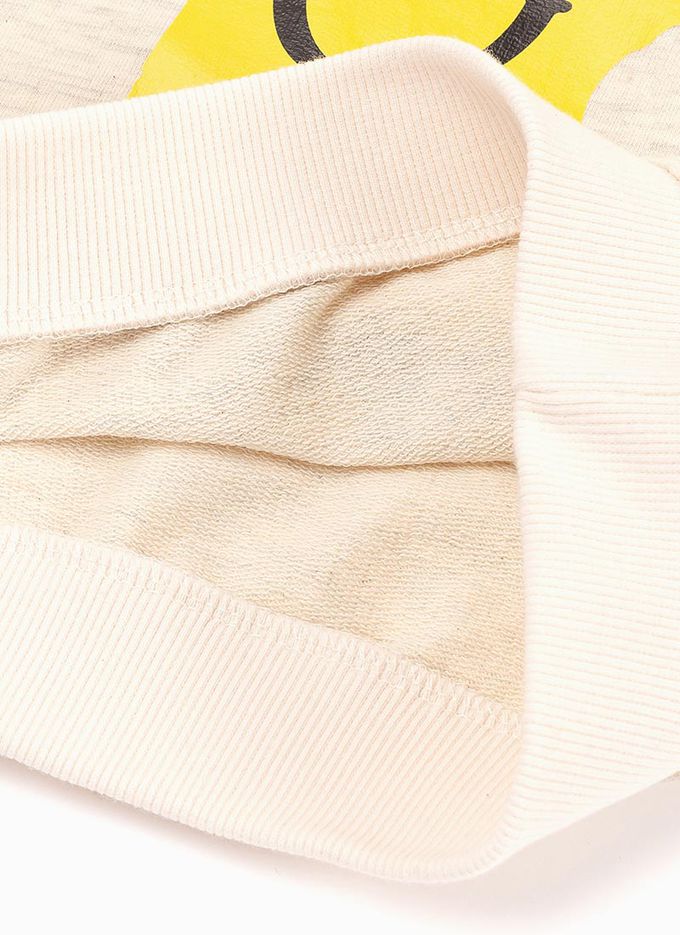 韓國 OZKIZ - 微笑STAR圓領長袖套裝-粉紫