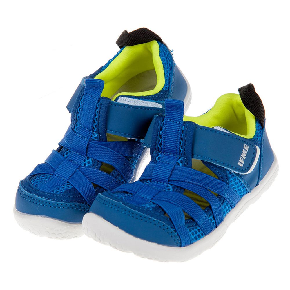 日本IFME - 天藍色兒童機能水涼鞋