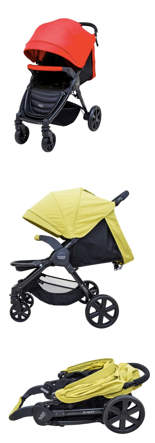 britax römer - B-NEST旗艦四輪推車-紅