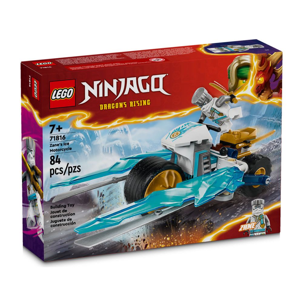 LEGO樂高 LT71816 NINJAGO 旋風忍者系列2024 - Zane's Ice Motorcycle