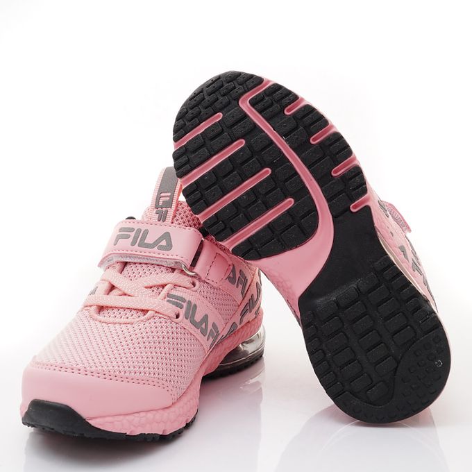 FILA - 氣墊慢跑運動鞋-2-J429X-550粉(中大童段)-運動鞋-粉
