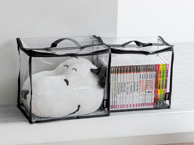 HARUhonpo 小晴天本舖 - 寶可樂收袋-居家儲物袋-櫻花粉(磨砂) (M)