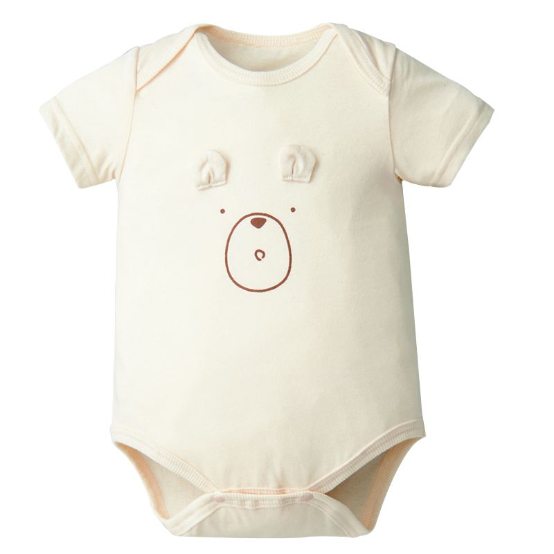 akachan honpo - 新生兒12件禮盒組 有機棉-淺卡其色 (50~60cm)