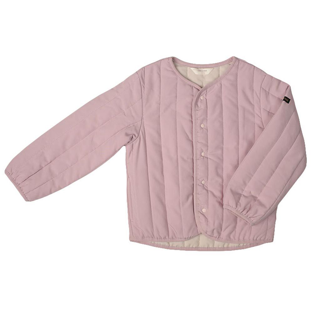 akachan honpo - 寬鬆夾克-超細纖維-粉紅色