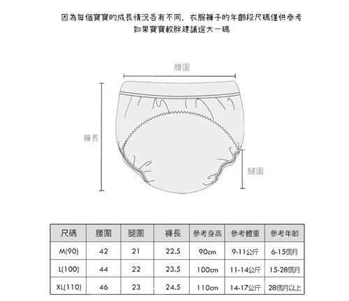JoyNa - 6層紗嬰兒尿布褲 鬆緊隔尿褲-3件入-粉小兔子頭+隨機2入