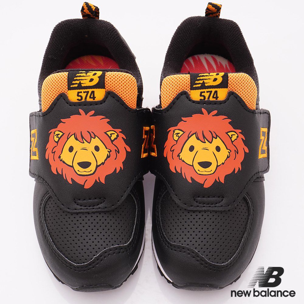 New Balance - NB紐巴倫童鞋-574系列機能學步鞋(寶寶段)-黑-獅子