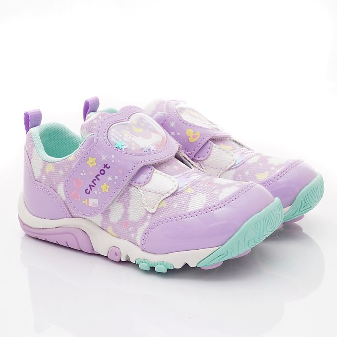 Moonstar日本月星 - 月星玩耍速乾公園鞋款-CRC23299紫(中小童段)-機能運動鞋-紫
