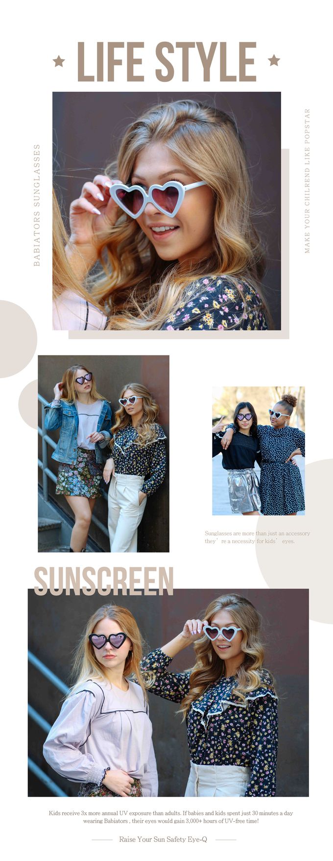 美國 Babiators - 兒童太陽眼鏡-時尚偏光系列-甜蜜心機 (10Y+)