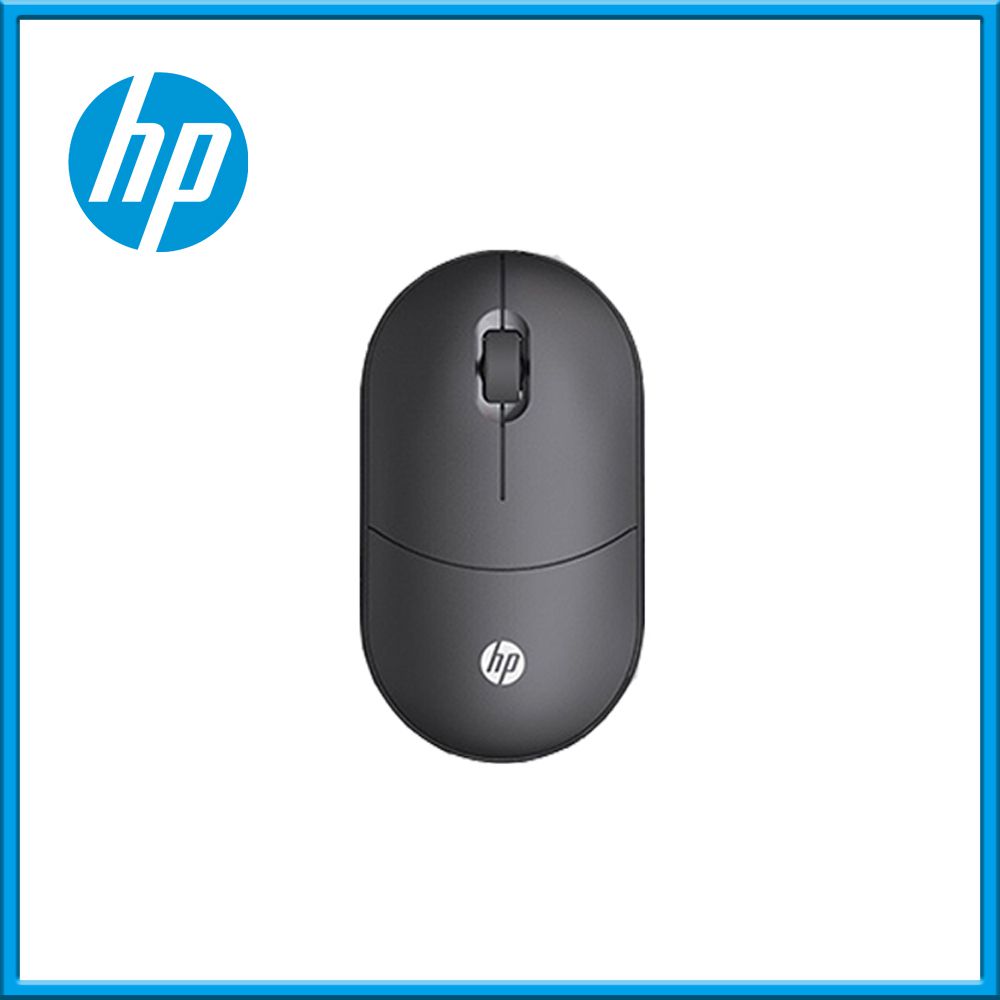 HP-HP惠普 - TLM1 藍牙無線多模式 胖胖鼠 滑鼠-黑