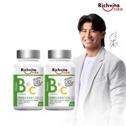 Richvita利捷維 - 有酵維生素B群+C錠 60錠x2瓶