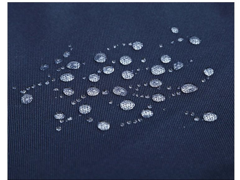 可愛小口袋翻蓋書包-深藍色x紅色