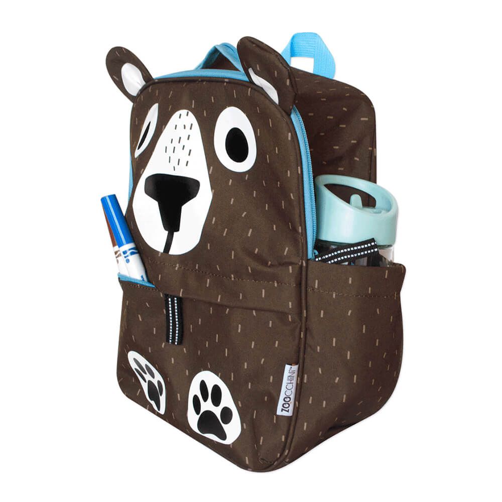 美國 ZOOCCHINI - 防潑水兒童背包/書包-小熊