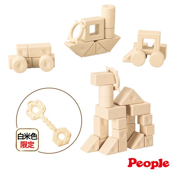 日本 People - 新米的積木組合(米製品玩具系列)