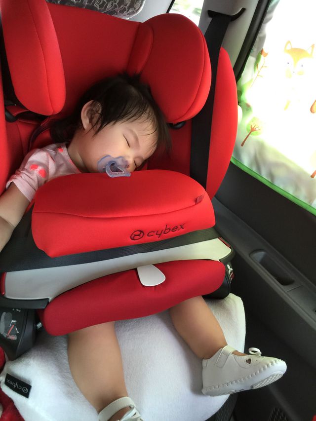 我家妹妹9個月前是提藍滿9個月後就是汽座啦