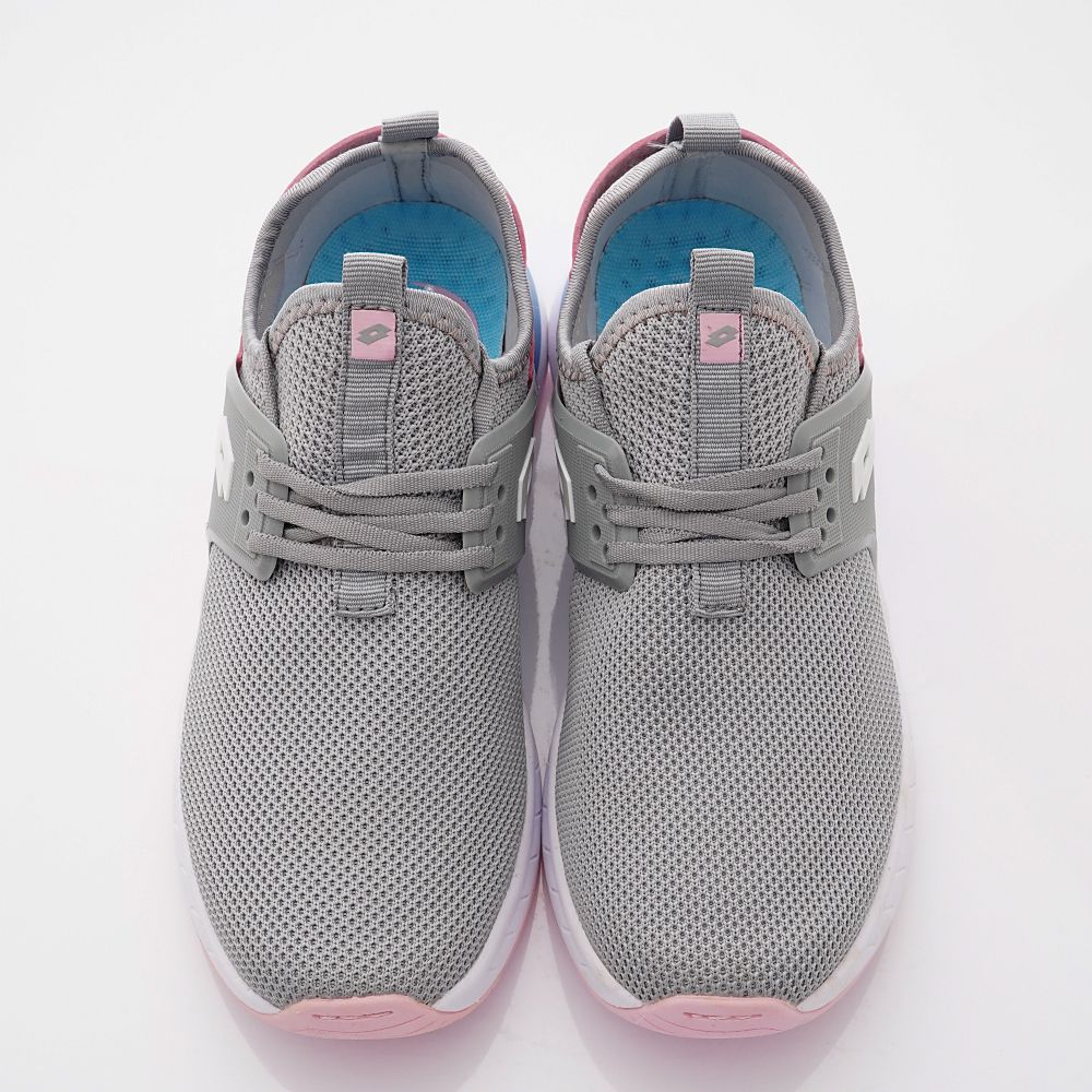 LOTTO樂得 - 輕量跑鞋城市暢跑鞋款0658系列(女段)-粉灰