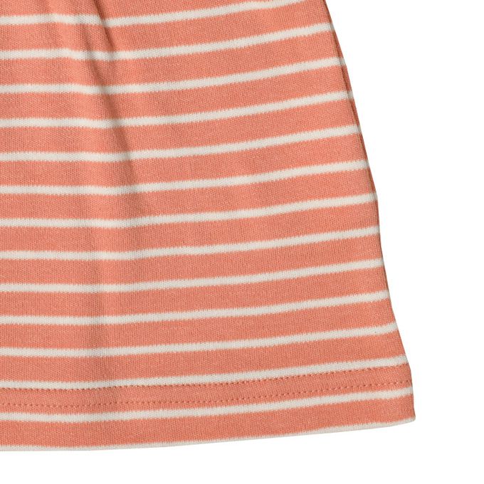 akachan honpo - 長袖T恤-胸下拼接-粉紅色