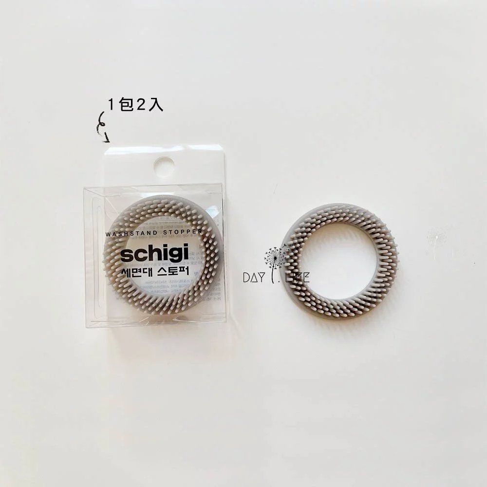 理理 liil - 韓國SCHIGI專利洗手檯磁性矽膠塞_2入組-薄荷綠 (53x33x10mm)