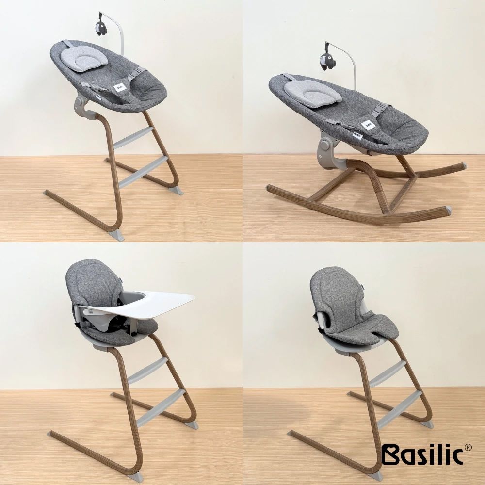 貝喜力克 4in1成長組合 搖椅×餐椅
