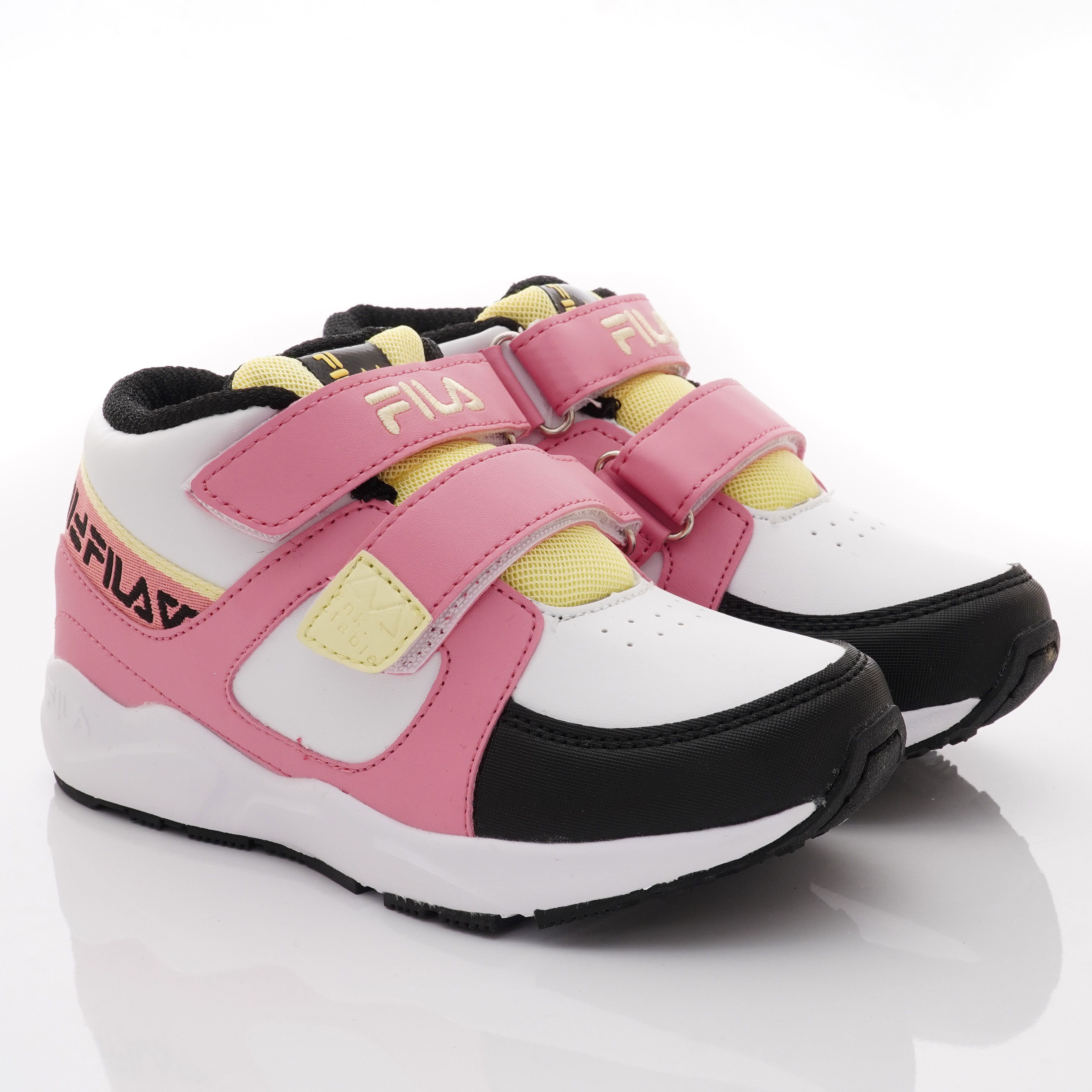 FILA - 全方位穩定機能鞋款(中小童段)-運動鞋-桃黃