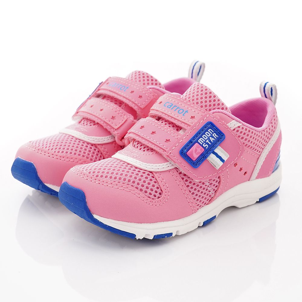 Moonstar日本月星 - 玩耍系列速乾鞋款(中小童段)-桃粉