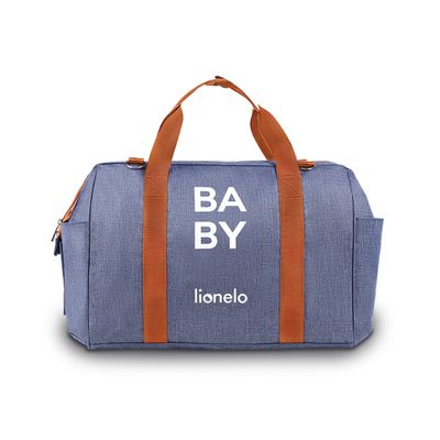 波蘭 Lionelo - 多用途時尚大托特媽媽包 Ida-單寧藍