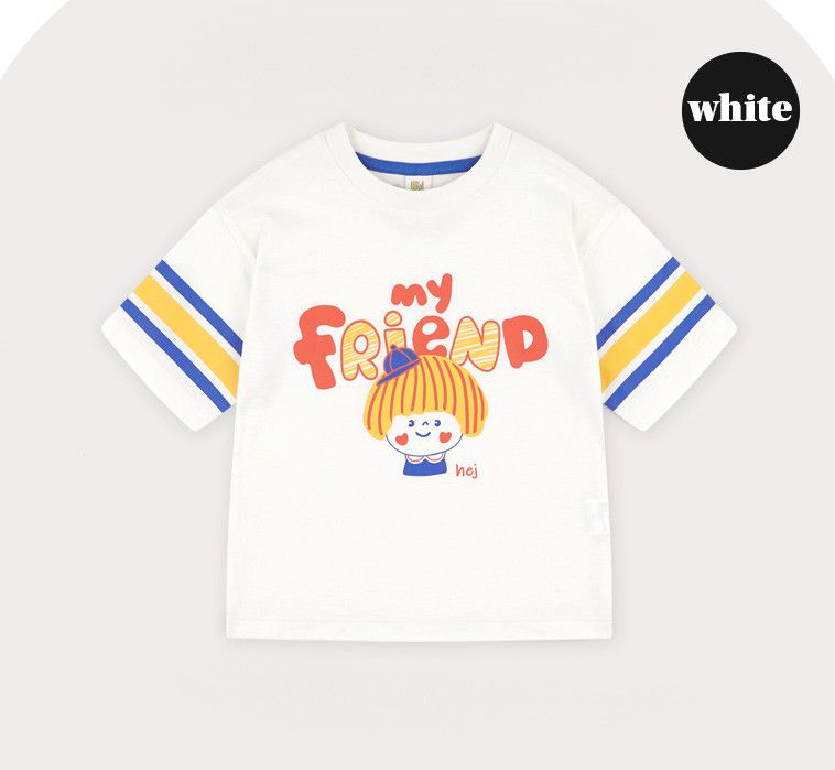 韓國 HEJMINI - 黃毛女孩T