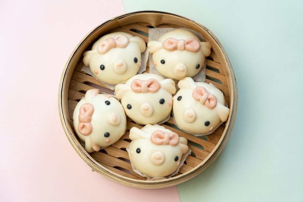 老甜媽手工饅頭 - 羊小妹紅豆起司包-6入450克