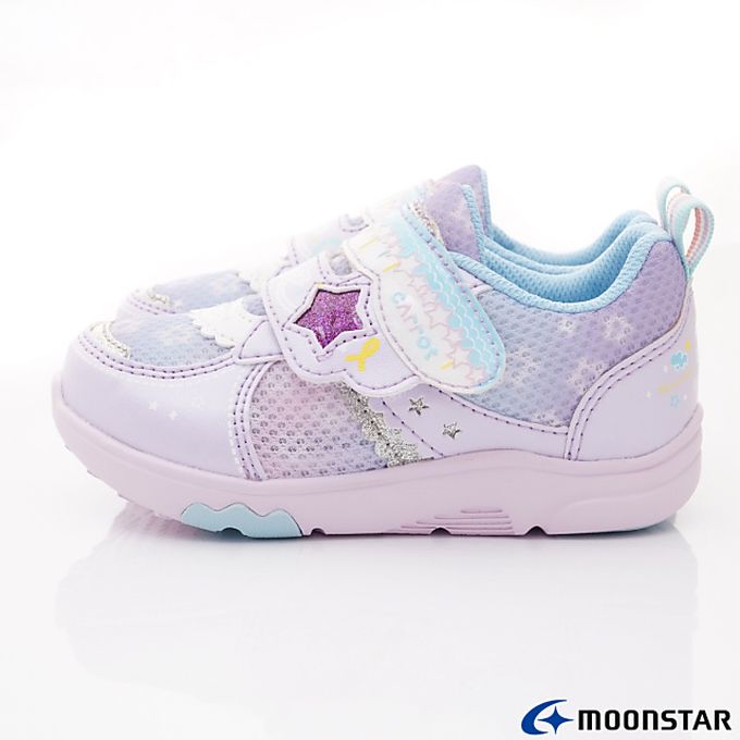 Moonstar日本月星 - 月星速洗樂系列-速乾機能童鞋款-CRC23311紫(中小童段)-機能運動鞋-紫