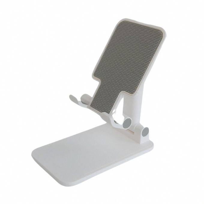 多功能折疊手機/平板架/支撐架-白