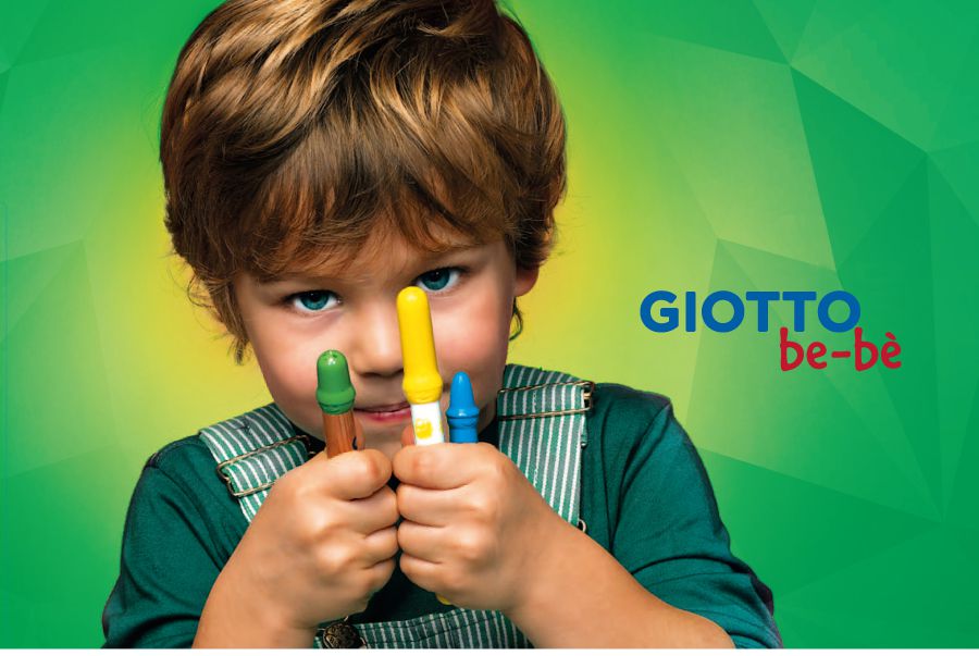 義大利GIOTTO - BEBE 可洗式寶寶彩色筆(6色)