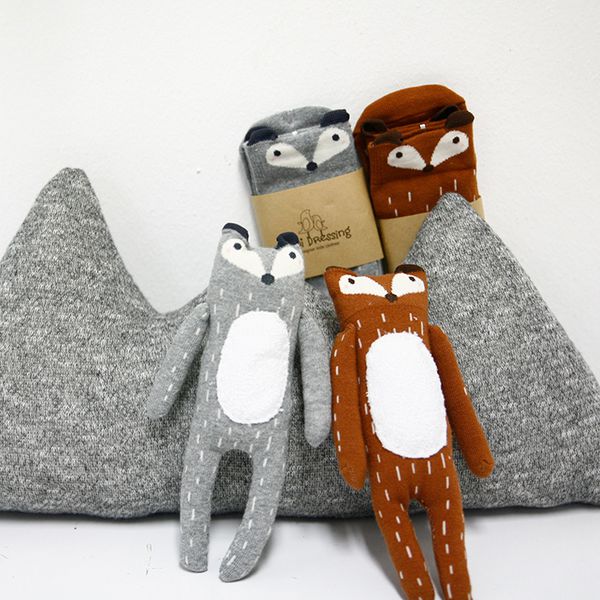 韓國 Mini Dressing - 時尚可愛兔耳朵造型髮帶-米白點點 (單一尺寸)