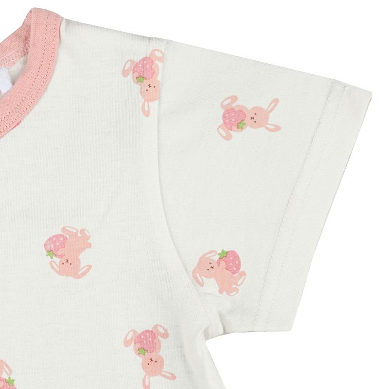 akachan honpo - 家居服附肚圍-兔子-粉紅色