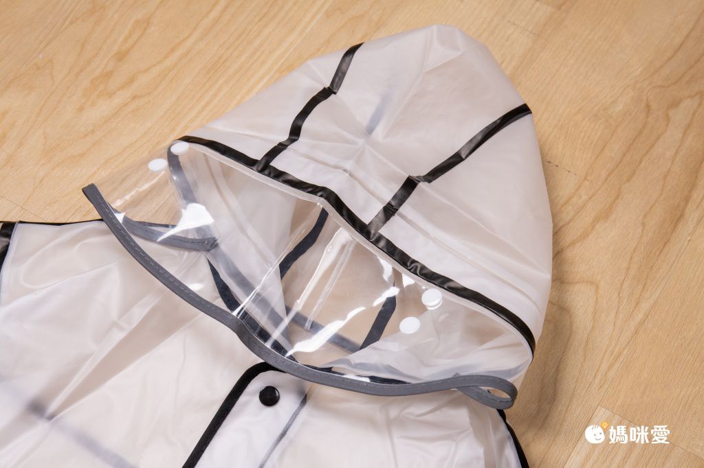 卡通圖書包位兒童雨衣-獅子-黃色-無綁帶吊繩