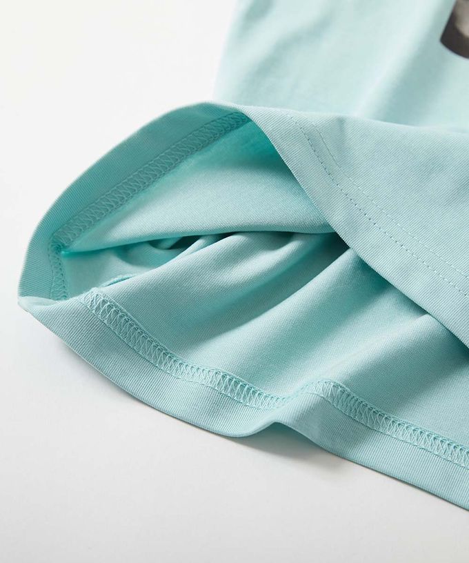 日本 devirock - 接觸涼感 抗UV變色短袖上衣(神戶水族館聯名）-虎鯨-白