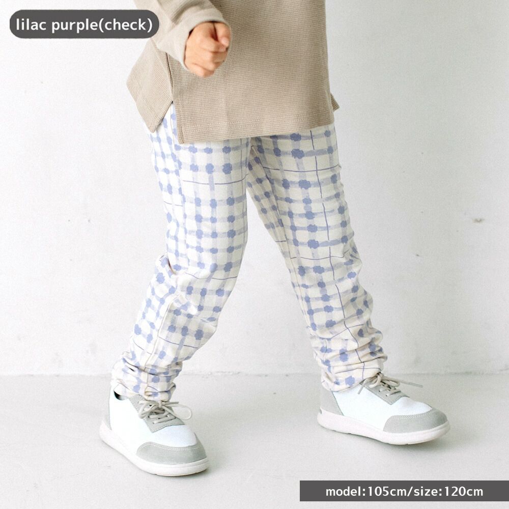 日本 ma lalumiere store - 人氣No.1 百搭印花薄款合身長褲-碎花-奶油黃