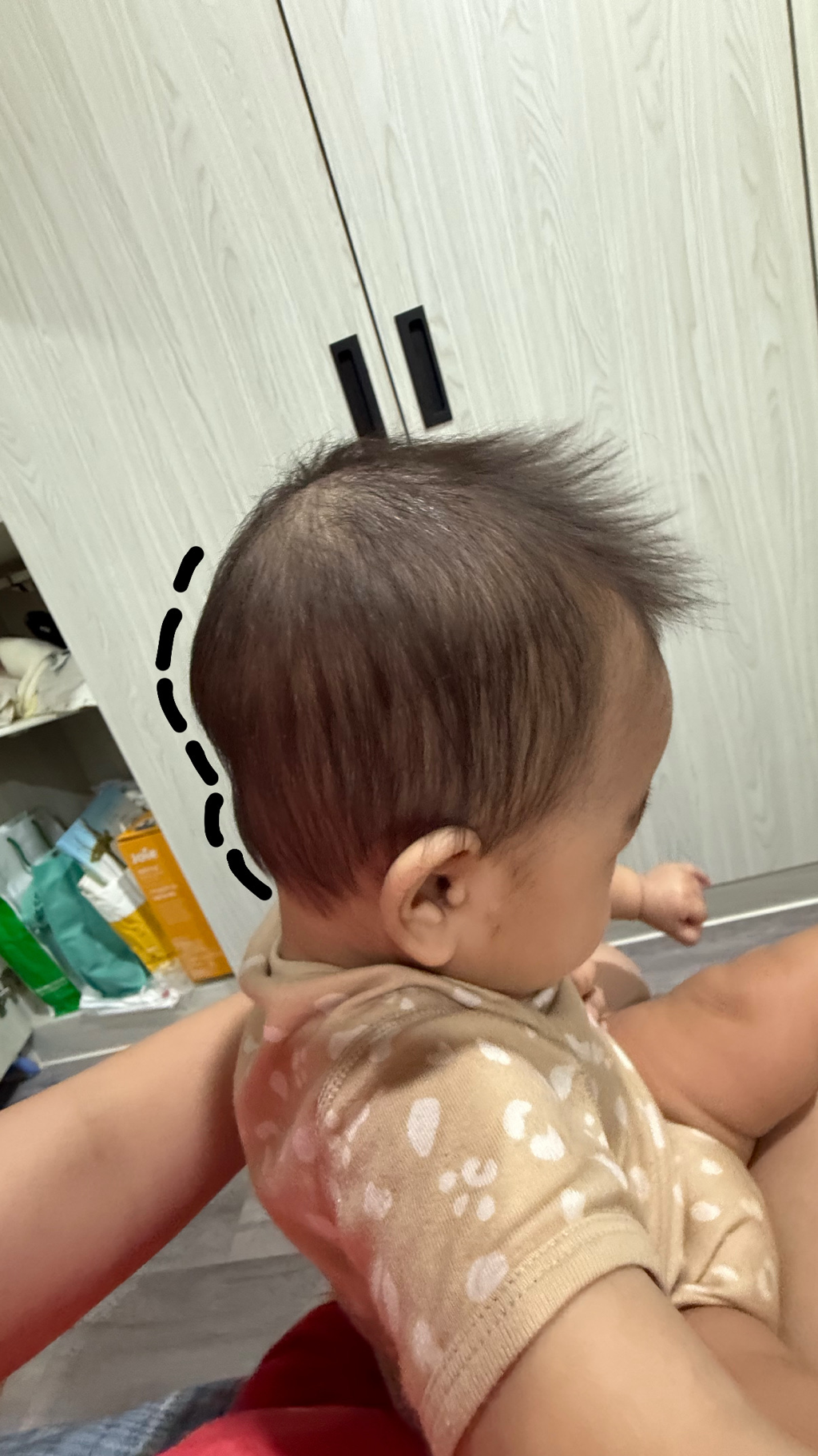 孩子8個月！這頭型…該怎麼半