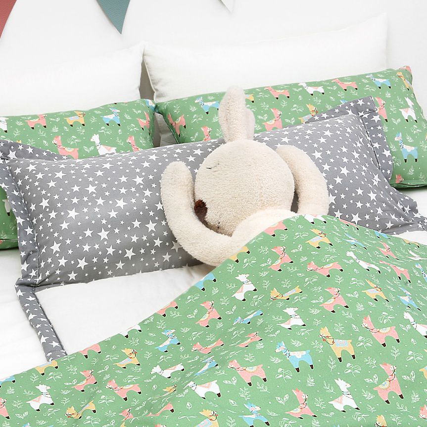 韓國 2cm+透氣乳膠墊睡袋，支撐力UP↑，分散受力保護寶貝脊椎 ♥